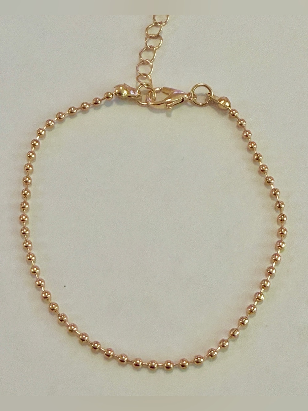 NWOT~ 14k Gold Adjustable Bracelet
